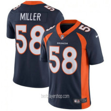 Von Miller Denver Broncos Mens Authentic Alternate Navy Blue Jersey Bestplayer